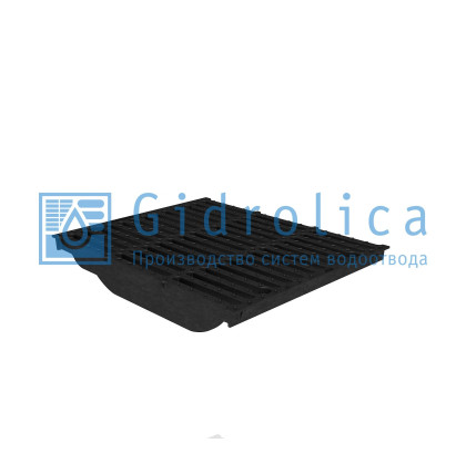 Решётка водоприёмная чугунная щелевая РВЧЩ - 22048 - 50 (F900) - 50х62,3х3,5 - 1,8/18