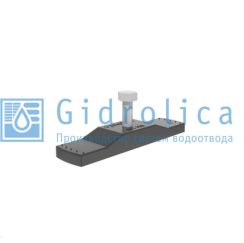 Крепеж Gidrolica для лотка водоотводного пластикового DN100