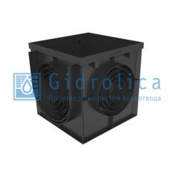 Дождеприемник Gidrolica Point ДП-40.40 - пластиковый